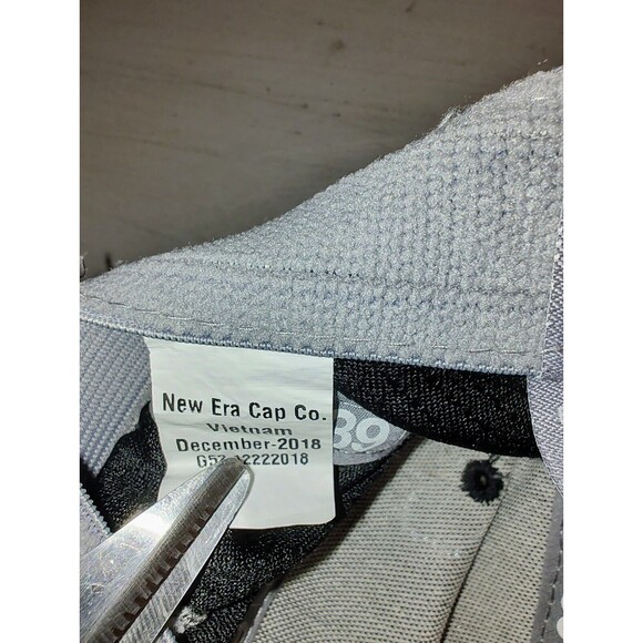 New Era Hat Youth/Child Tampa Bay Lightning Bolts Logo Gray Cap White Logo - Picture 4 of 15